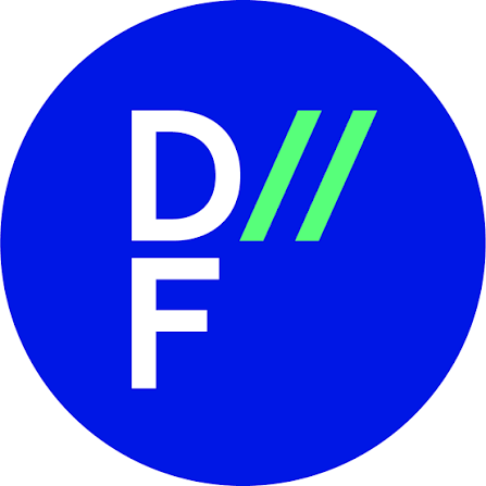 D//F logo